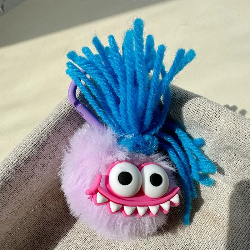 Мягкие игрушки плюшевые забавные грязные косы кукла-монстр сумочка подвеска