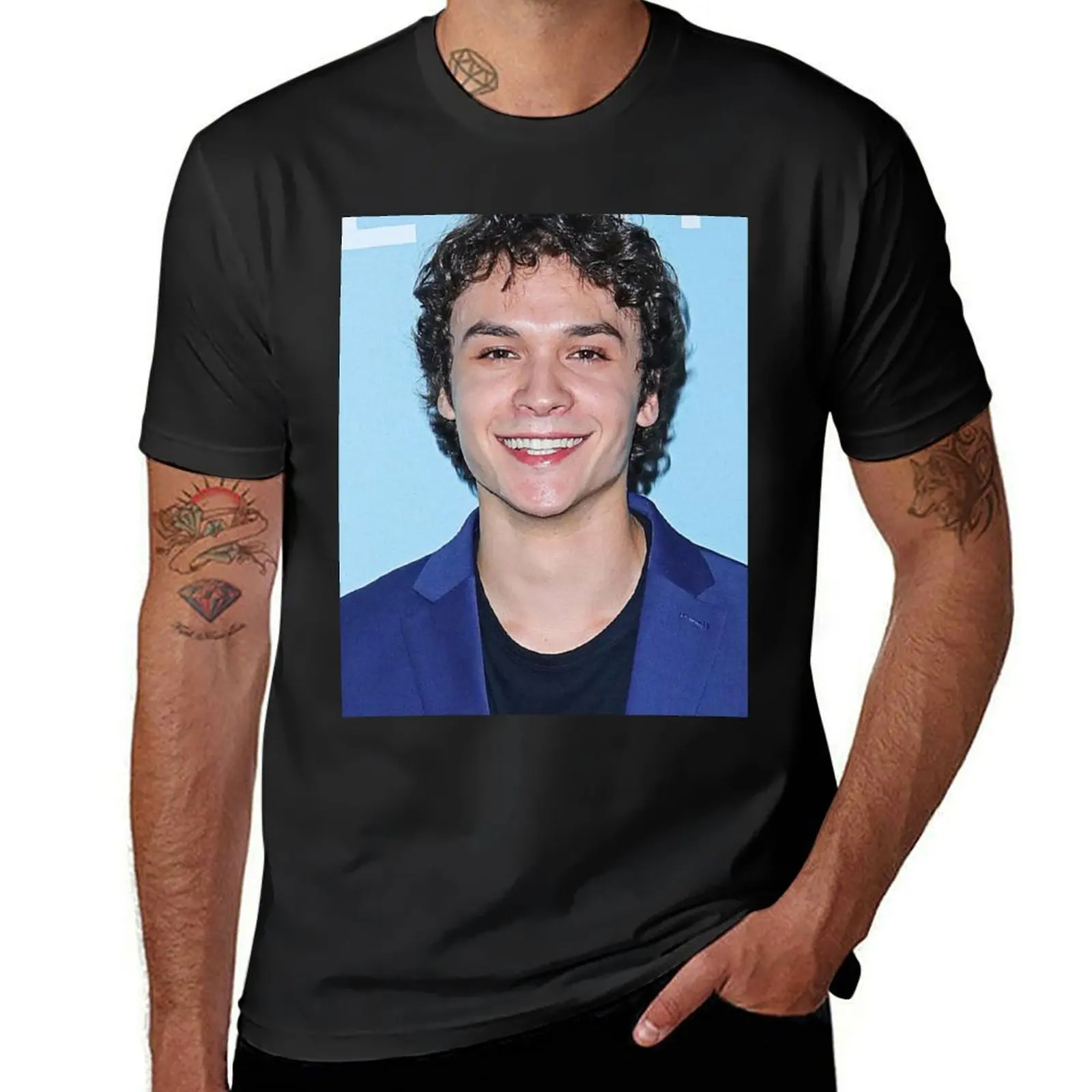 Футболка с принтом животных для мальчиков футболки мужчин