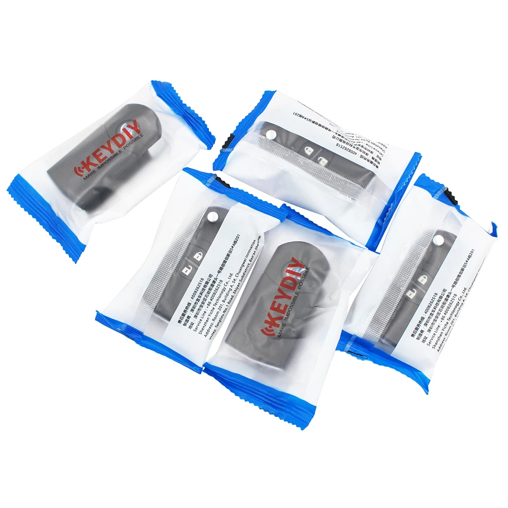 KEYDIY B-Series B14-2 оригинальный 2-кнопочный универсальный ключ дистанционного
