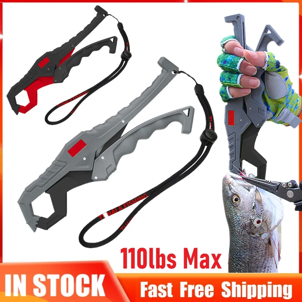 

Рыболовный захват, рыболовные клещи из АБС-пластика для ловли окуня и форели, плавающий контроллер, Рыболовный инструмент, снасть, зажим с р...