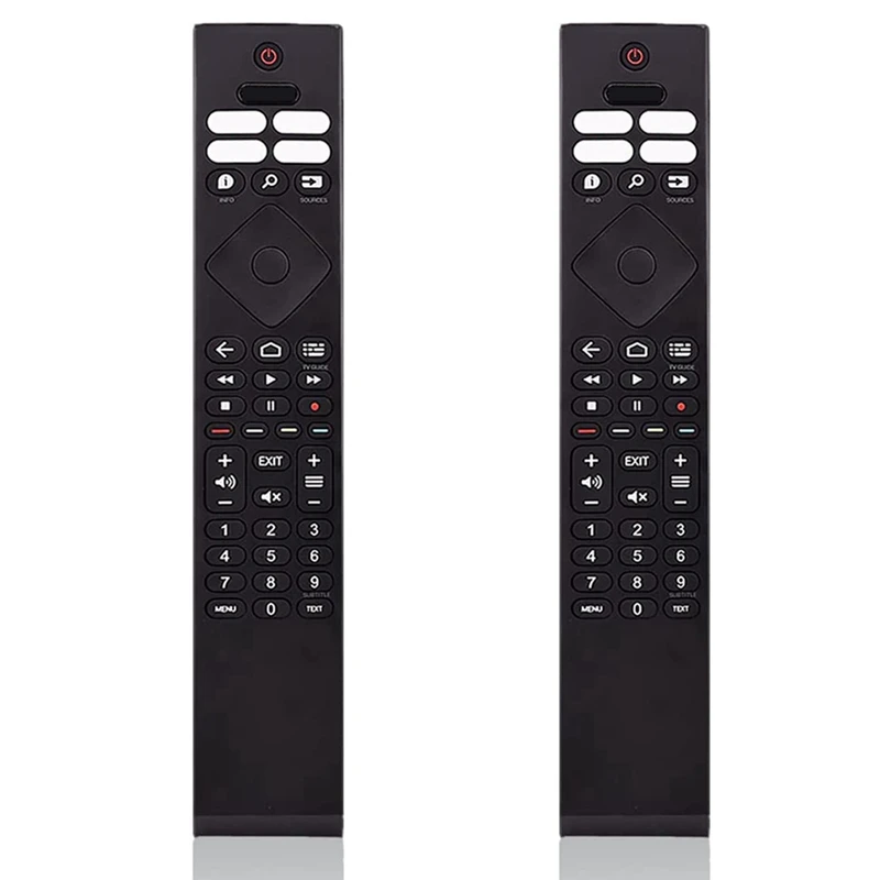 

2X сменный пульт дистанционного управления для Ambilight 4K Ultra HDR OLED Android Smart TV 398GR10BEPHN0041BC BRC0984501/01