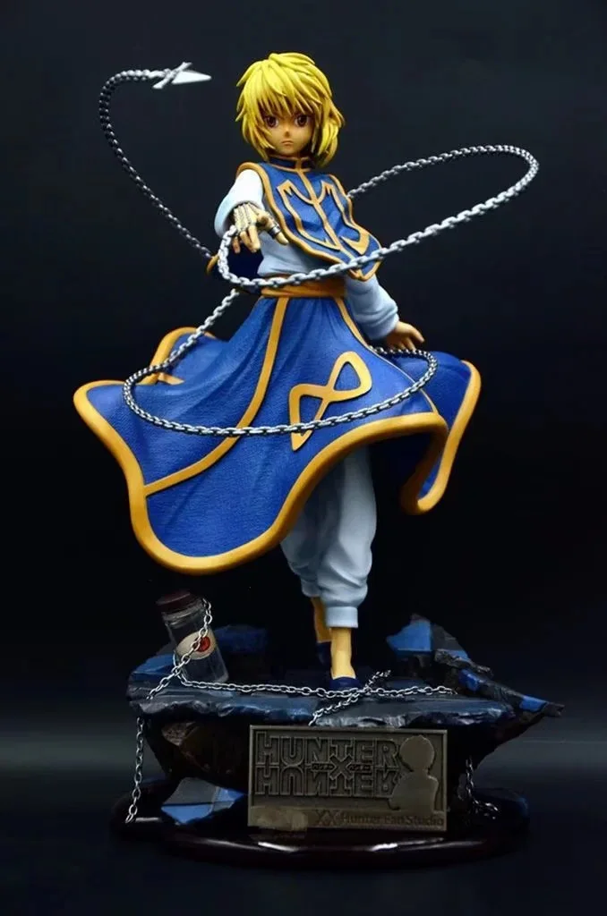 33 см аниме HUNTERxHUNTER Kurapika стоящая позиция фигурка ПВХ Модель статуя настольная