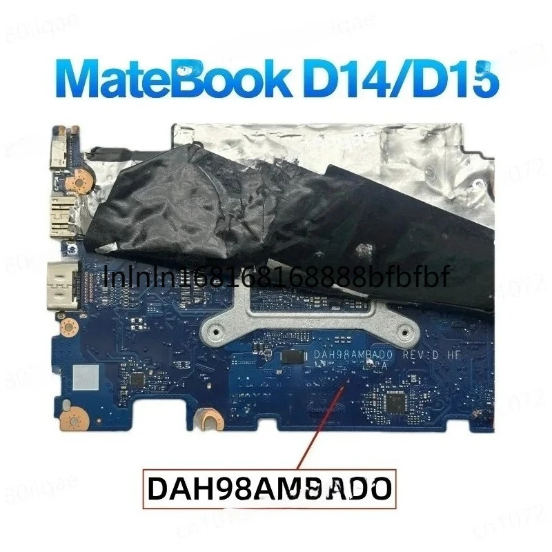 Подходит для процессора R5-3500 R7-3700 8 ГБ16 ГБ ОЗУ DAH98AMBAD0 H98A BOHK-WAX9X MateBook D14 D15, материнская плата для ноутбука (art.: 3920d3cd97299) - 3920d3cd97299