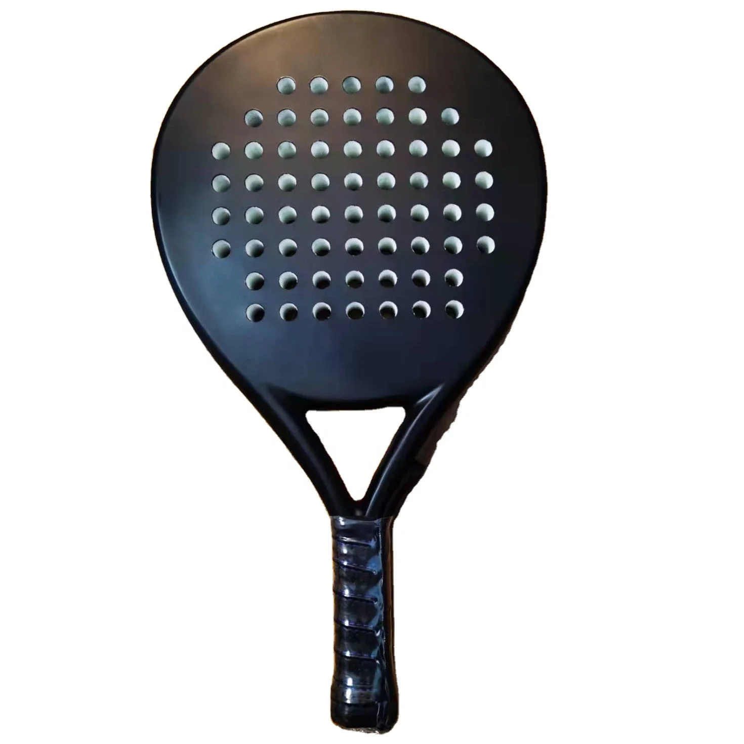 Padel Tennis Racket Carbon Fiber / 3K / 12K / 18K Surface With EVA Memory Flex Foam Core POP Carbon Padel Racket