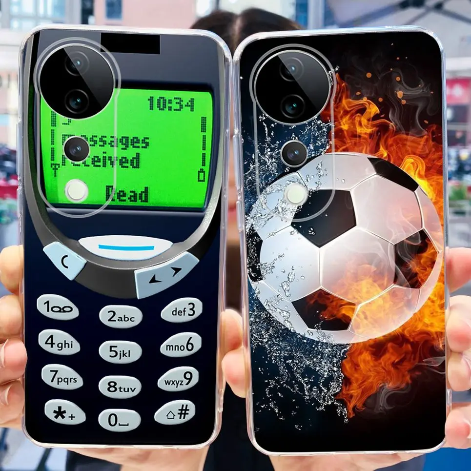 Мягкий силиконовый бампер из ТПУ для Vivo S19 Pro V2362A