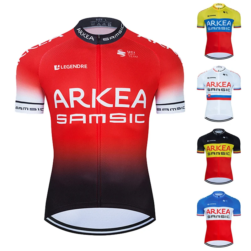 

2022 команда ARKEA SAMSIC Велоспорт Джерси летняя MTB велосипедная одежда быстросохнущая велосипедная одежда короткая одежда Maillot Roupa Ropa De Ciclismo