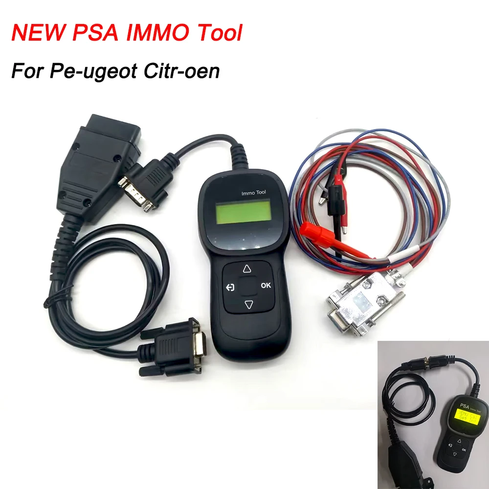 Инструмент для PSA IMMO новый считыватель PIN-кода Эмулятор программирования ключей с