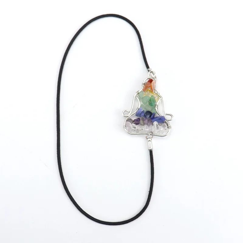 Здоровый натуральный минеральный кристалл рейки йоги Древо жизни Закладка