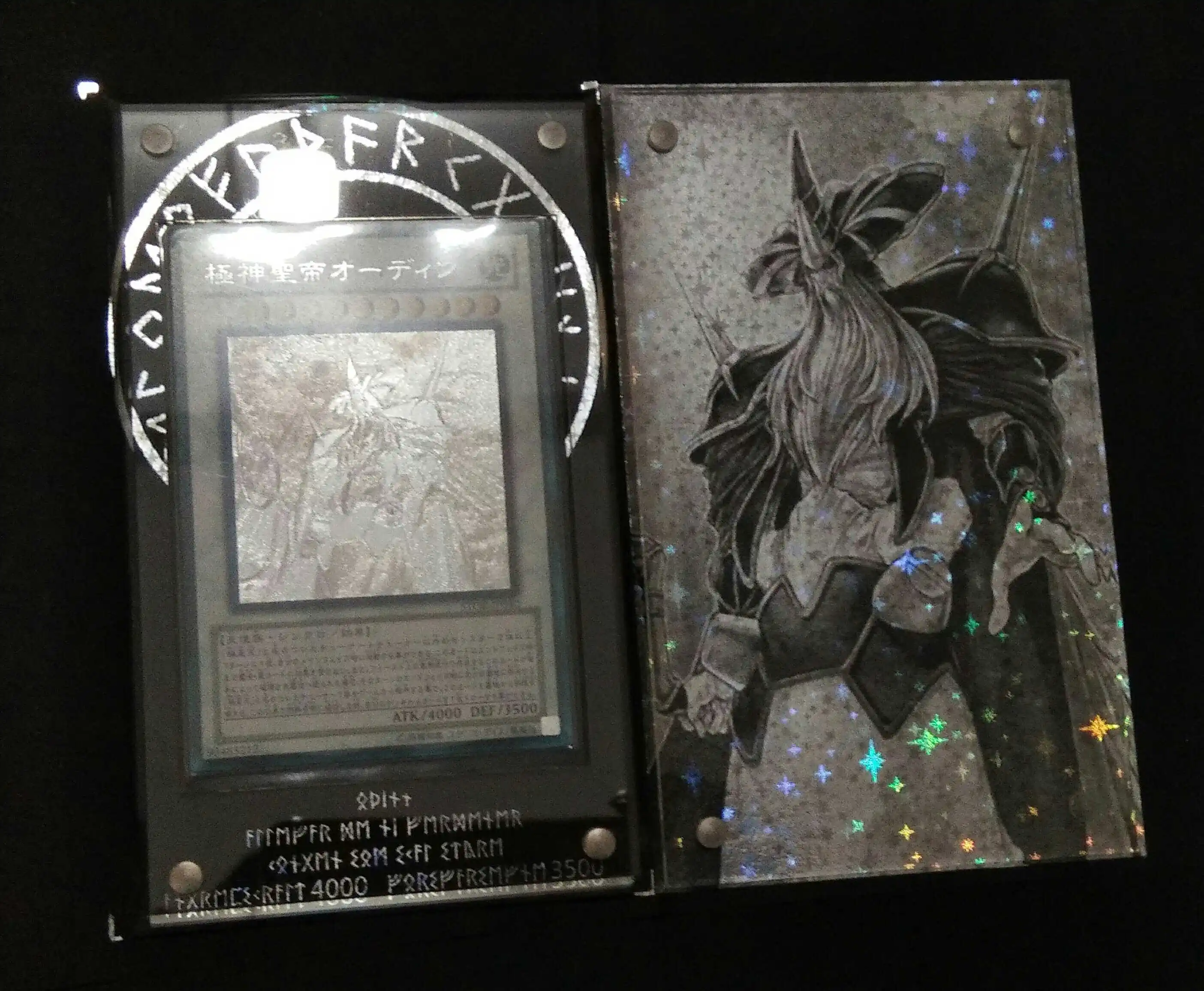 

Yu-Gi-Oh Odin, отец экира, эксклюзивный Золотой ластик