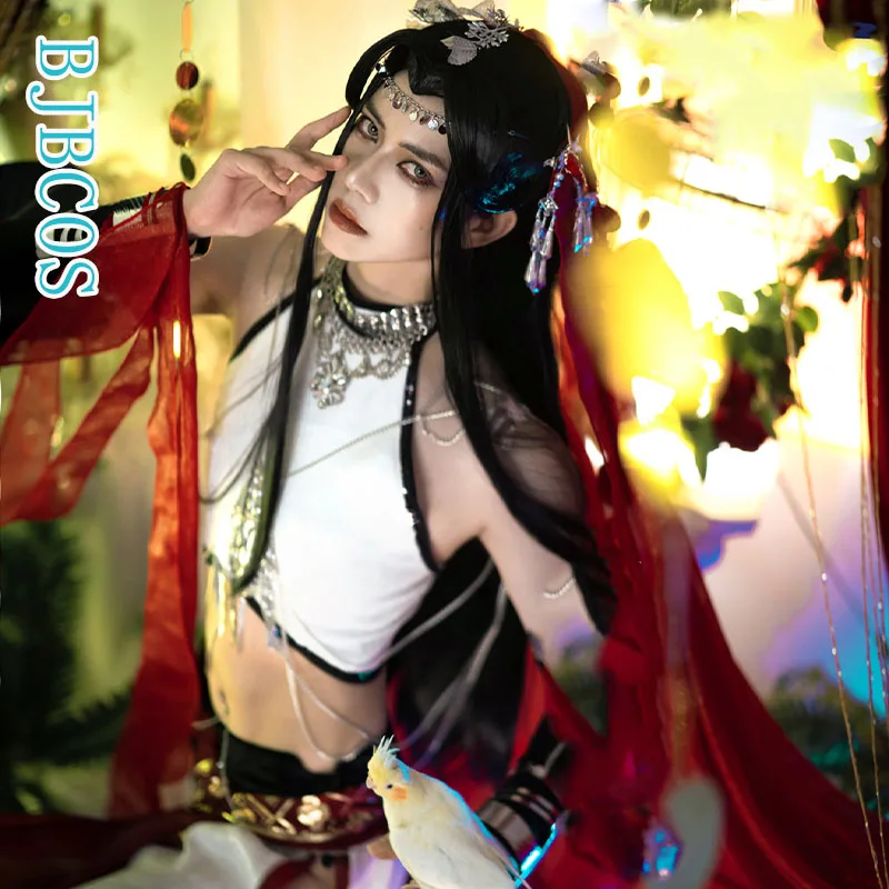 Косплей Си Лянь из аниме небесное благословение парик для косплея дуджин сиелиан