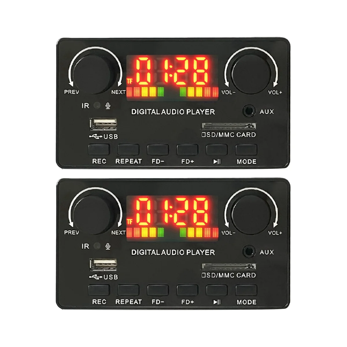 

2X40W Amplifier Bluetooth MP3 Player WAV Decoder Board Decoder Bluetooth Module