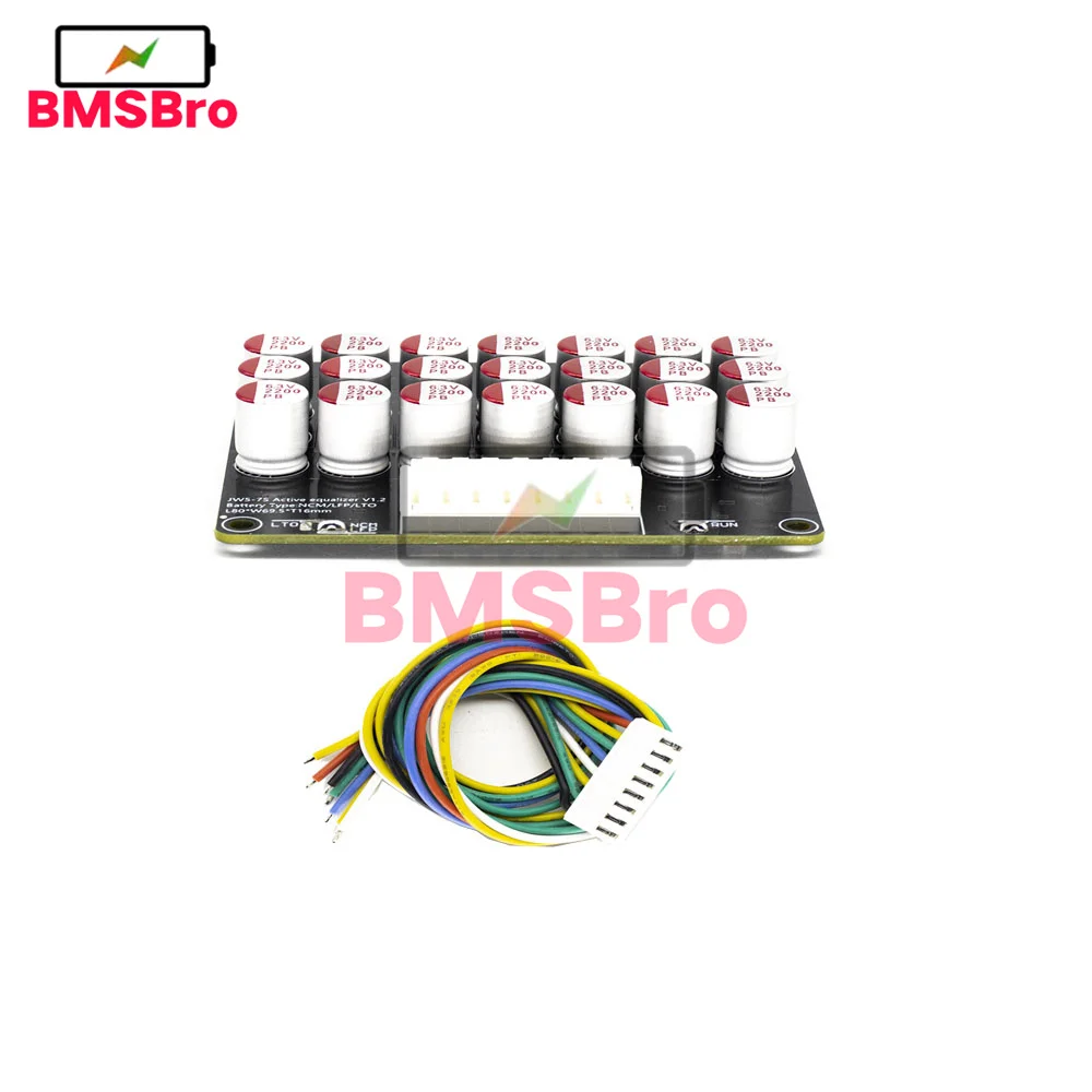 7S BMS NCM LFP литий-ионный Lipo Lifepo4 LTO литиевый аккумуляторный элемент активный