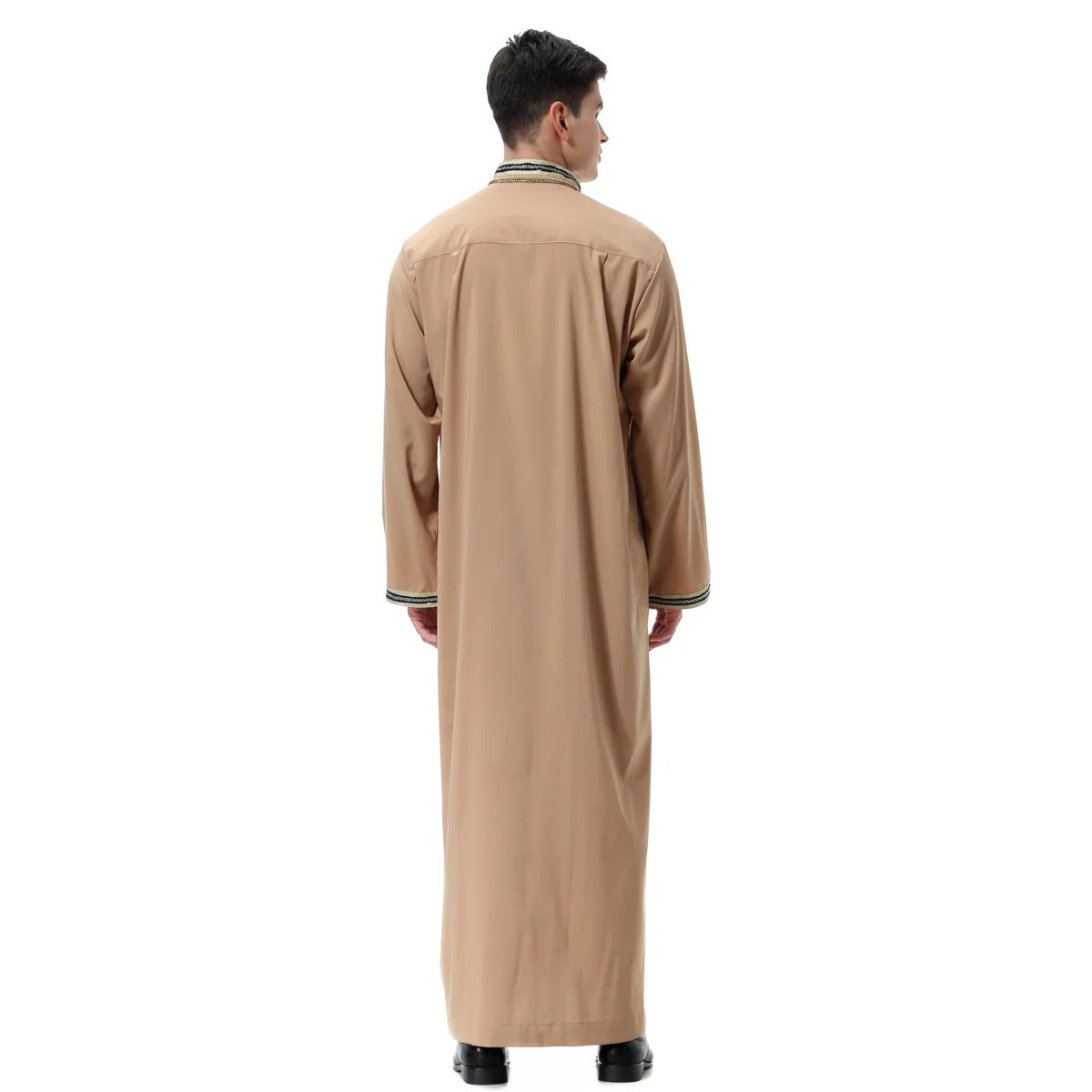 Мусульманский мужской иубба Тауб ислам ic аппликация на одежду длинный халат Турция Саудовский мусульман одежда Кафтан абайя ислам Дубай ар... от AliExpress WW