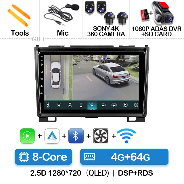 

Автомобильное радио Android 15 для Haval Hover Great Wall H5 H3 2011 2012-2015 2016 DSP, головное устройство, стерео Viedo, плеер Carplay RDS AUTO DVD