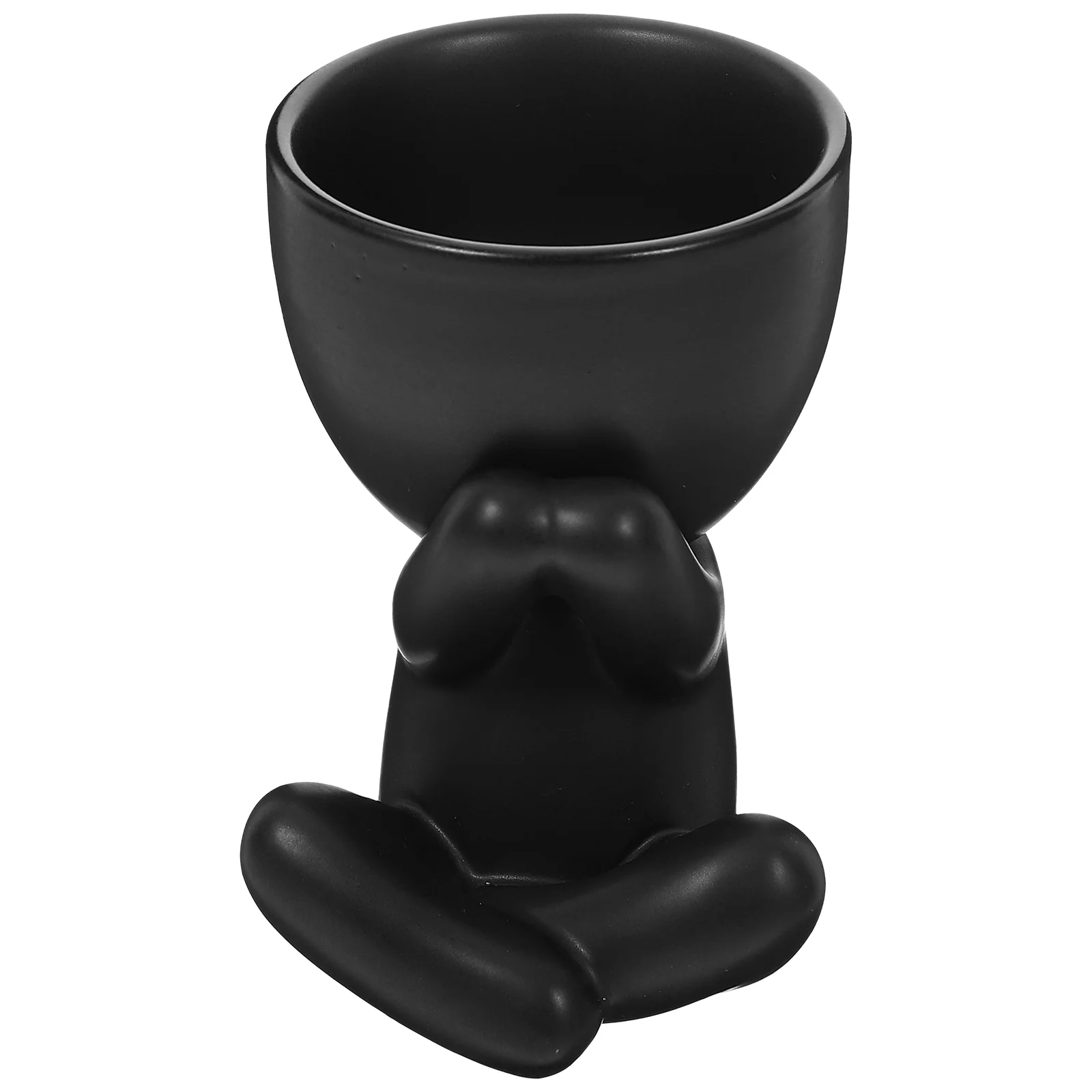 

Ceramic Abstract Planter Pot Flower Pot Tabletop Pot Desktop Flower Pot Decoration