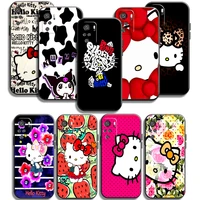 hello kitty cartoon kawaii phone cases for xiaomi redmi poco x3 gt x3 pro m3 poco m3 pro x3 nfc x3 mi 11 mi 11 lite soft tpu