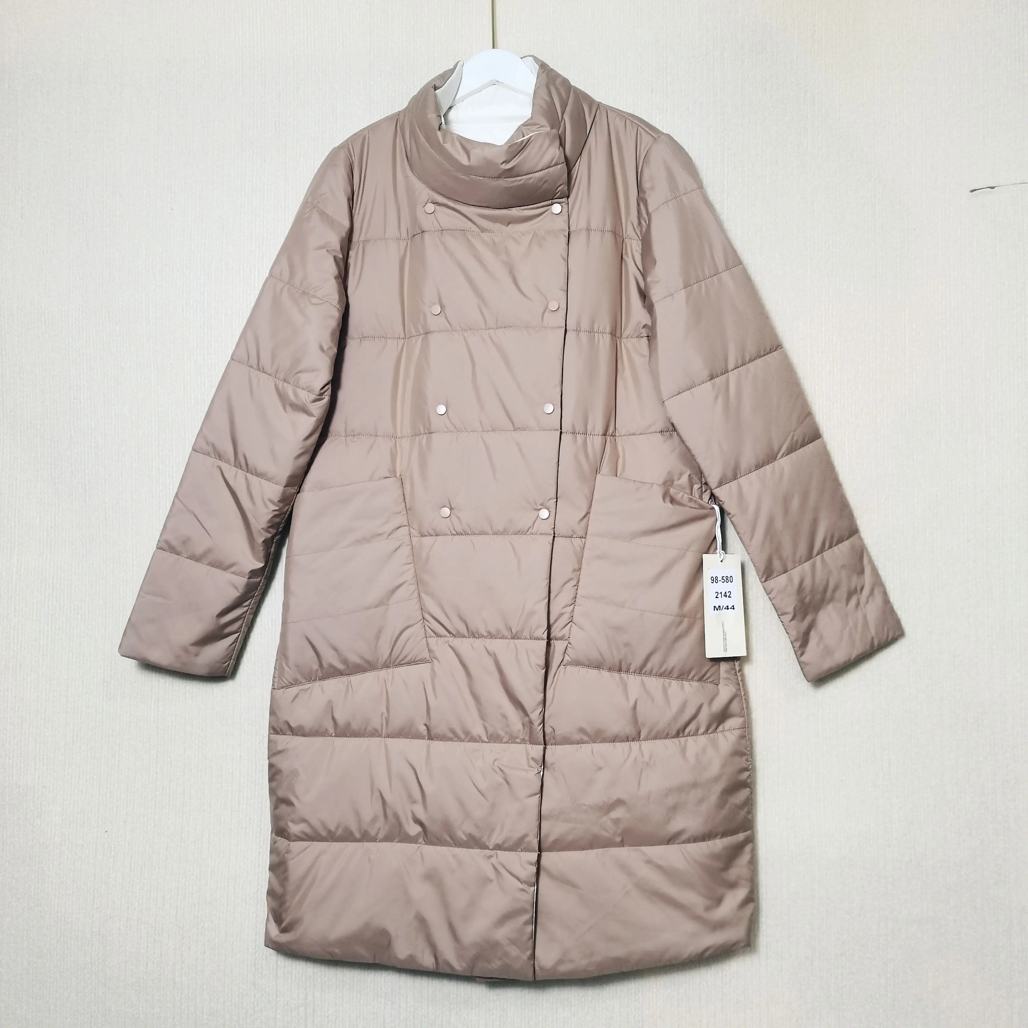Foreign Trade European and American Original Single Mid-Length Turtleneck Double-sided Wear Silk-like Cotton Thin Clot...