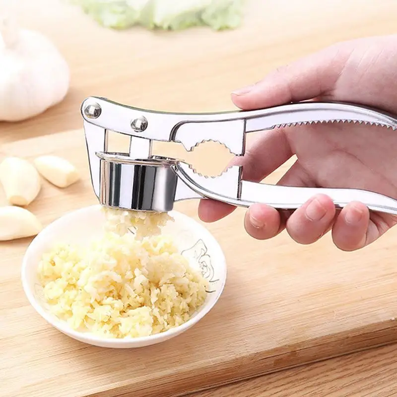 Пресс для чеснока дробилка кухонная соковыжималка из нержавеющей стали ручной