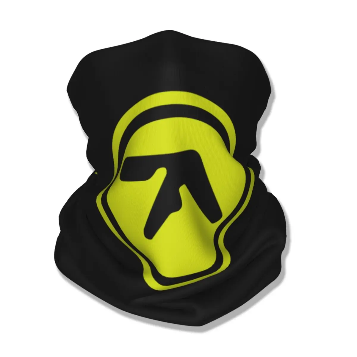 Двойная бандана Aphex шейный чехол с принтом музыка готика 90-е Балаклава маска шарф