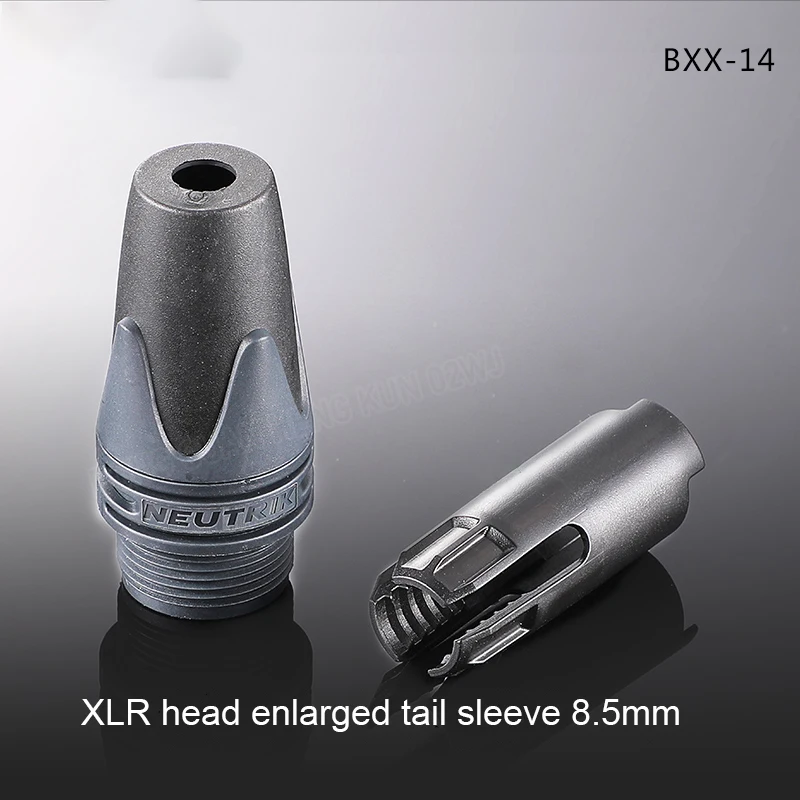 Купи BXX-14 XLR Plug Connector Adapter Big Tail Sleeve 8.5mm Wire Tail Clip 6.35mm Applicable Cable Diameter Approx. 8mm за 103 рублей в магазине AliExpress