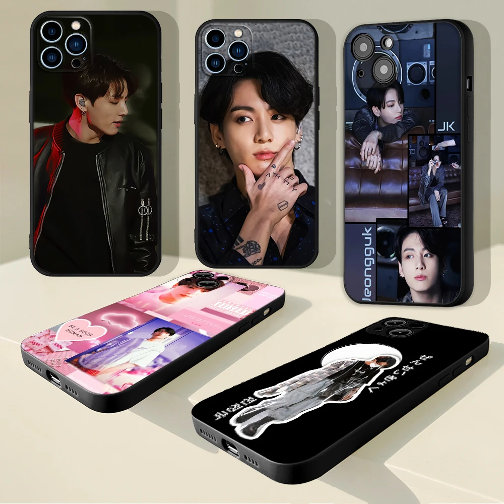 

For iphone 13 pro Phone Case for iPhone14 11 12 Pro mini pro XS MAX 8 Plus X SE 2020 XR for iPhone Euphoria Jungkook KPOP Cases