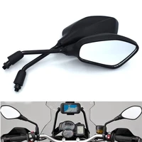 universal 10mm motorcycle rearview mirror left and right mirror black for bmw k1600 k1200r k1200s r1200r r1200s r1200st r1200gs