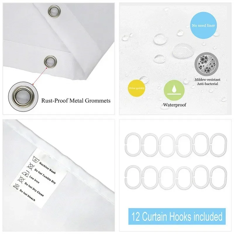 Landmarks All Over Globe Eiffel Pisa Big Ben Collesium Lady Liberty and Pyramid Ткань Декор для ванной комнаты