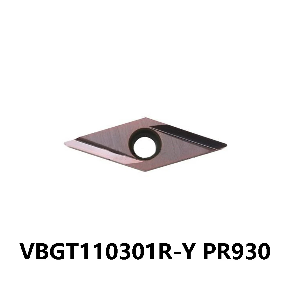 Оригинальный VBGT 110301 R Y R-Y PR930 35 ° Вставки VBGT2202R-Y Твердосплавные пластины Токарные