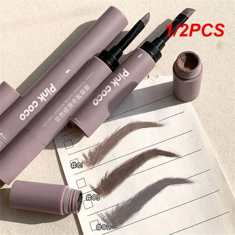 1/2 шт. крем для бровей равномерный цветной краски начинающих водостойкий макияжа