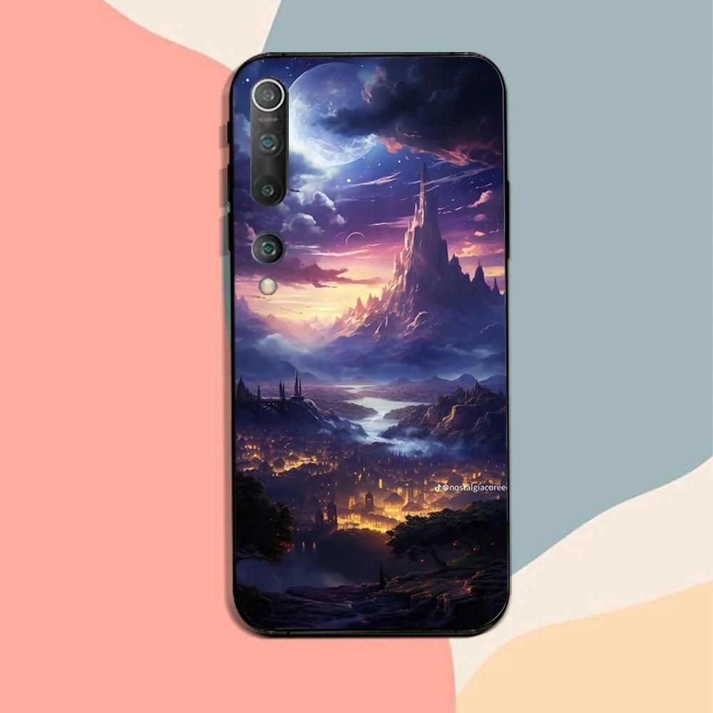 Чехол для телефона Velaris City Of Starlight, для Xiaomi 11 Redmi Note 11 5G 8T 9A 9 10T Note8Pro Note9 12, черный чехол (art.: 3920c91c5dc16) - 3920c91c5dc16