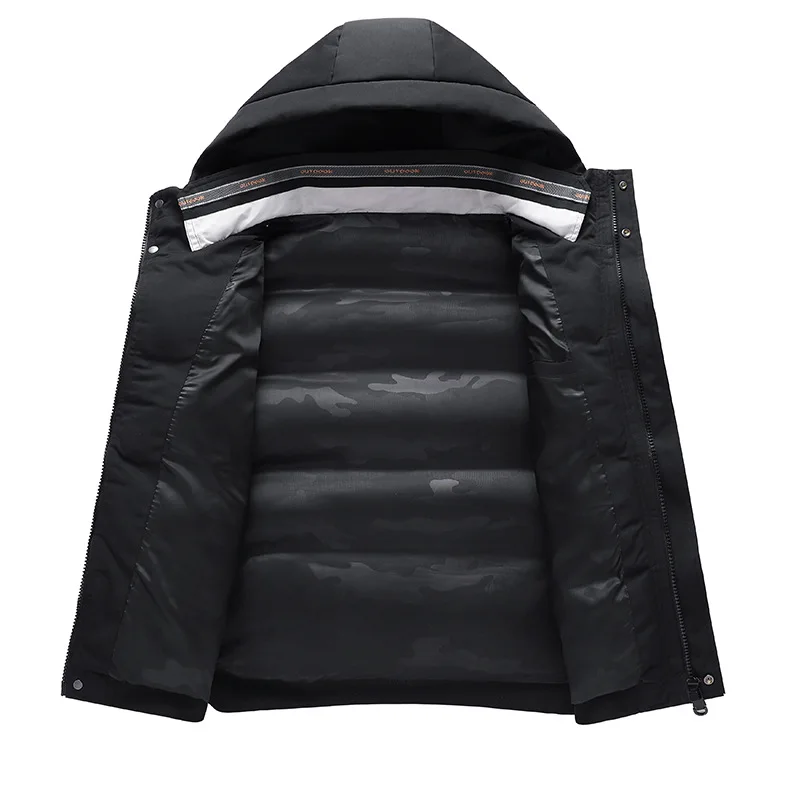 Dropshipping Fashion Winter Men's Cotton Padded Clothes Warm Coat Padded Clothes Teenagers Short Warm Down Sports Jacket