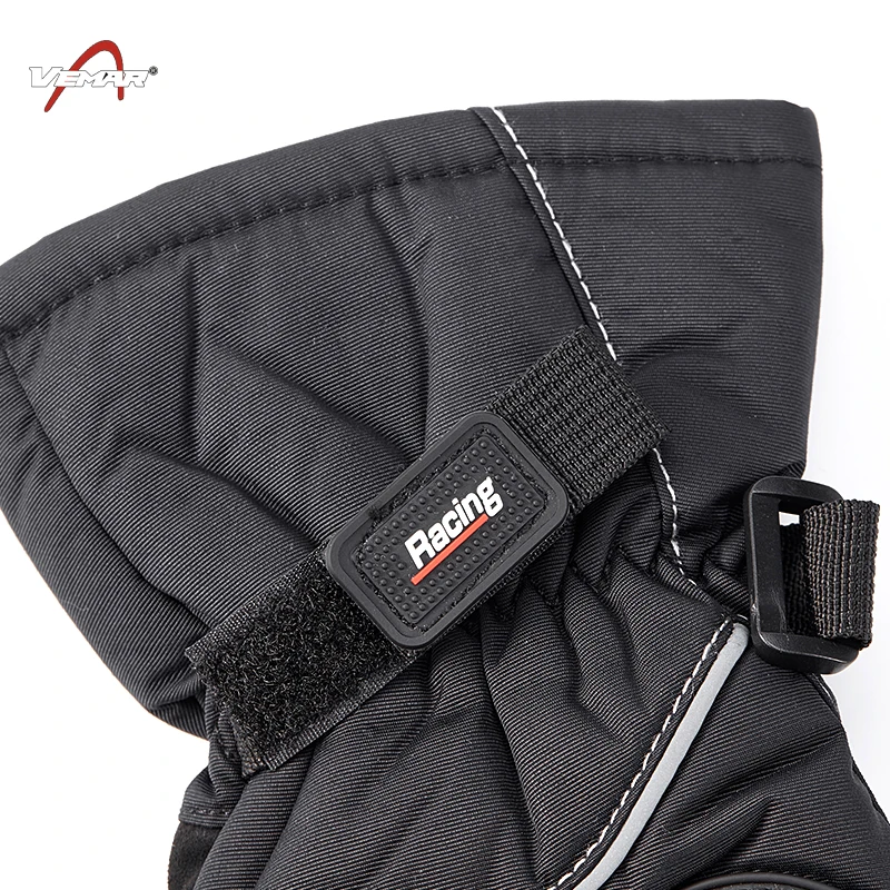 Зимние мотоциклетные водонепроницаемые перчатки мужские велосипедные с