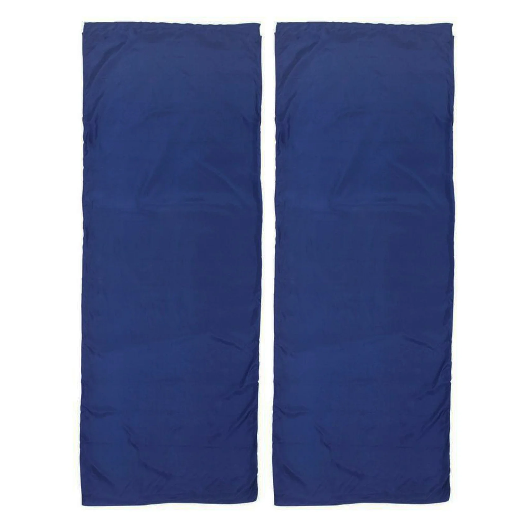 

2X Microfiber Sleeping Bag Liner Travel Bed Sack Lightweight Sleep Bag Liners 36X87 Inch