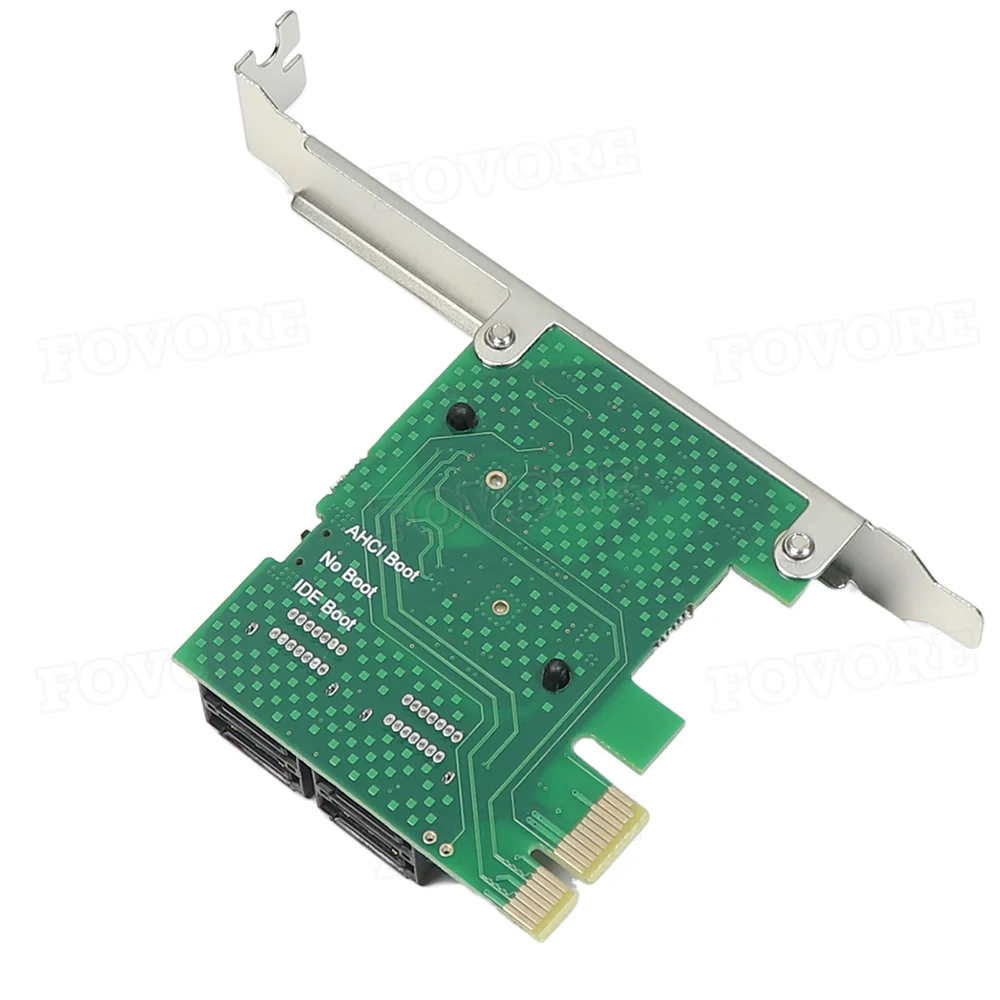PCIE to SATA Expansion Card PCI Express x1 4 Ports 3 3.0 III 6Gbps SSD Controller PCI-e SATA3 Adapter Board For Windows |