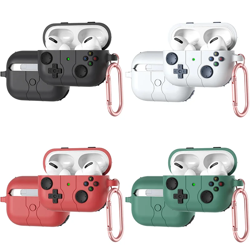 Фото 3D Gamepad Cartoon Case for AirPods 4 Cover Wireless Earphone Silicone Cover for Apple AirPods Pro 2 Case for AirPods 1 2 3 №1