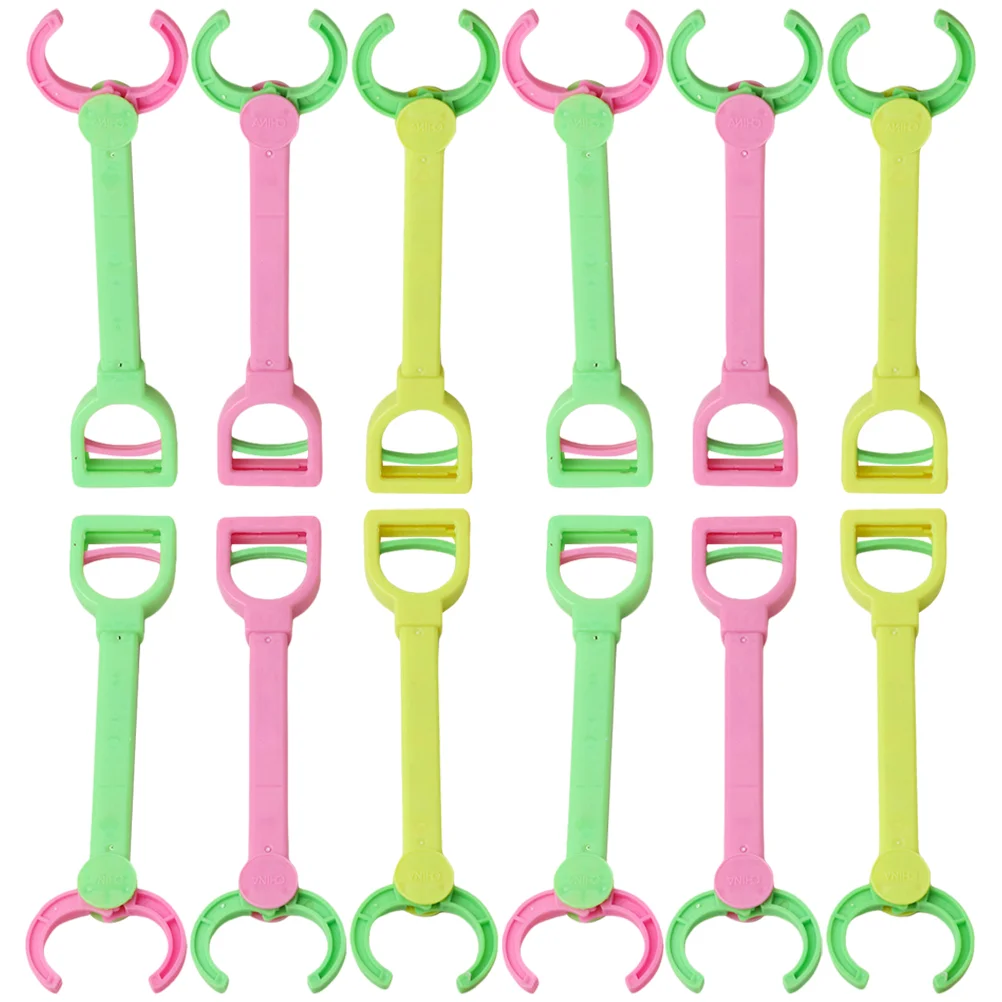 

20 Pcs Mechanical Clip Toys Plastic Clamp Grabber Mini Robot Claw Micro Educational Tool Machine Kindergarten Gifts