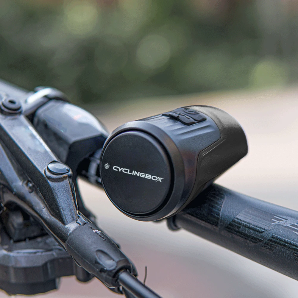 

2 in 1 Bike Handlebar Electric Horn Anti Theft Alarm USB Charging High Decibel BICYCLE Safety Warning Bell Cycling Accessories