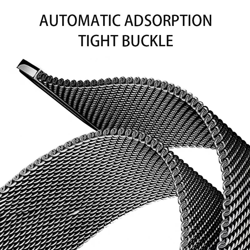 Milanese Loop Strap For Samsung Galaxy watch 5/4 44mm 40mm Bracelet Metal Watchband Accessories for Samsung Galaxy 5 pro 45mm