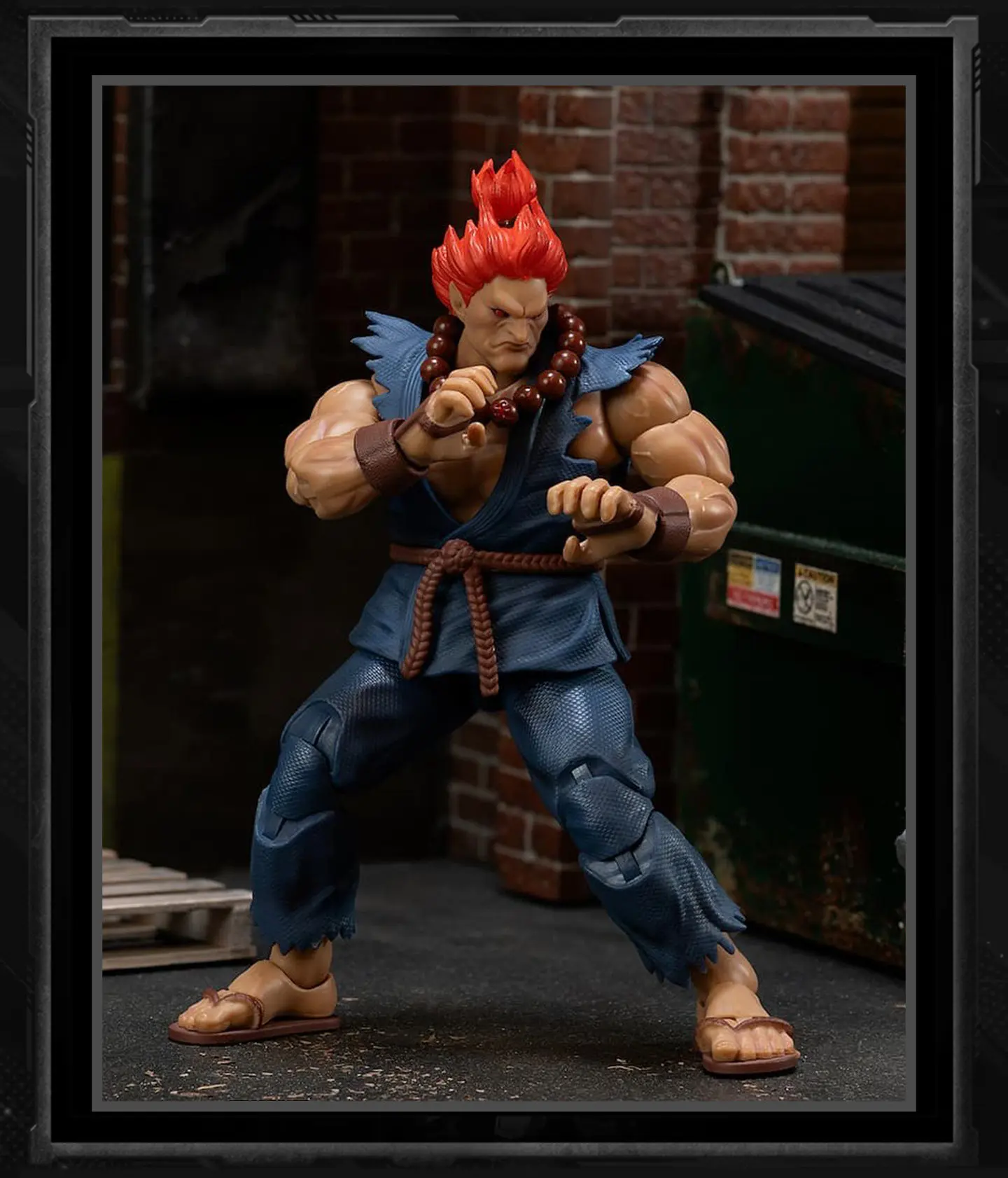 Фото В наличии: Оригинальные фигурки JADA TOYS SF AKUMA Gouki Balrog E.Honda Edmond Honda Cammy White, подвижные модели, игровые аниме-фигурки, коллекционные игрушки №4