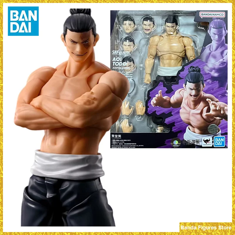 Оригинальные фигурки Bandai S.H. Фигуртс юютсу кайсен Aoi Todo SHF в наличии Аниме Фигурки