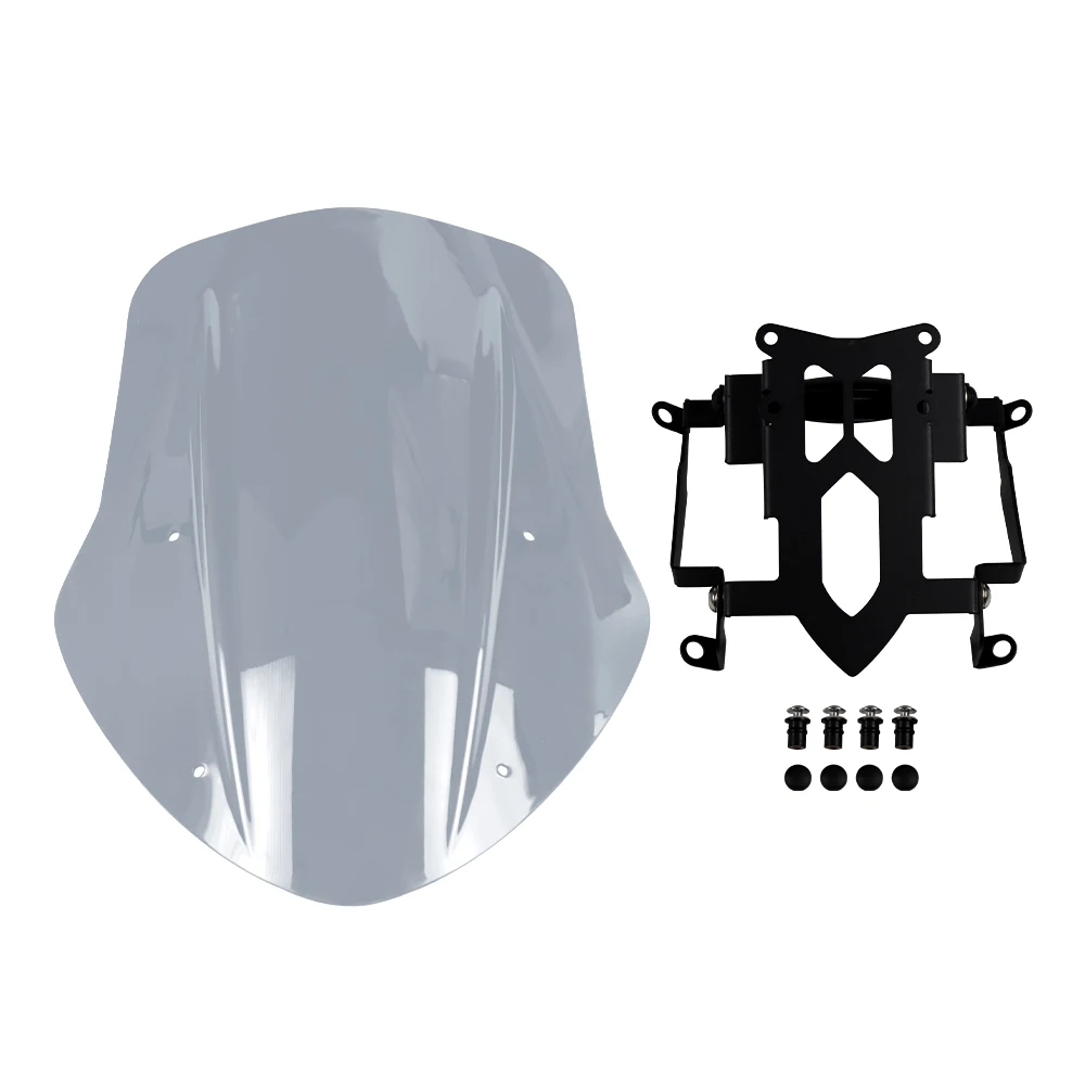 

Для Ducati Diavel 2014-2018 2019-2022 2015 2020 2021, крышка лобового стекла, дефлектор ветра с монтажным кронштейном для мотоцикла