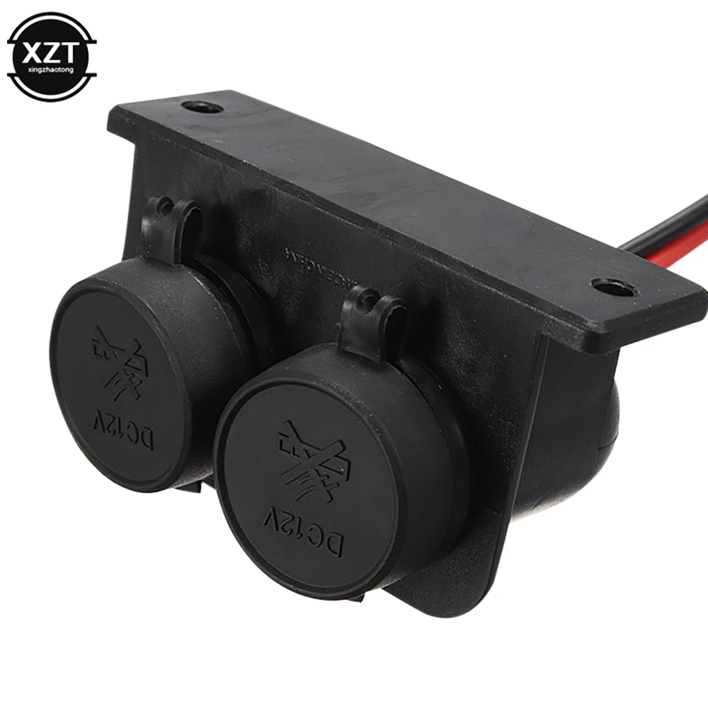 Автомобильный гнездо с двойным отверстием для сигарет 12 В зарядное устройство