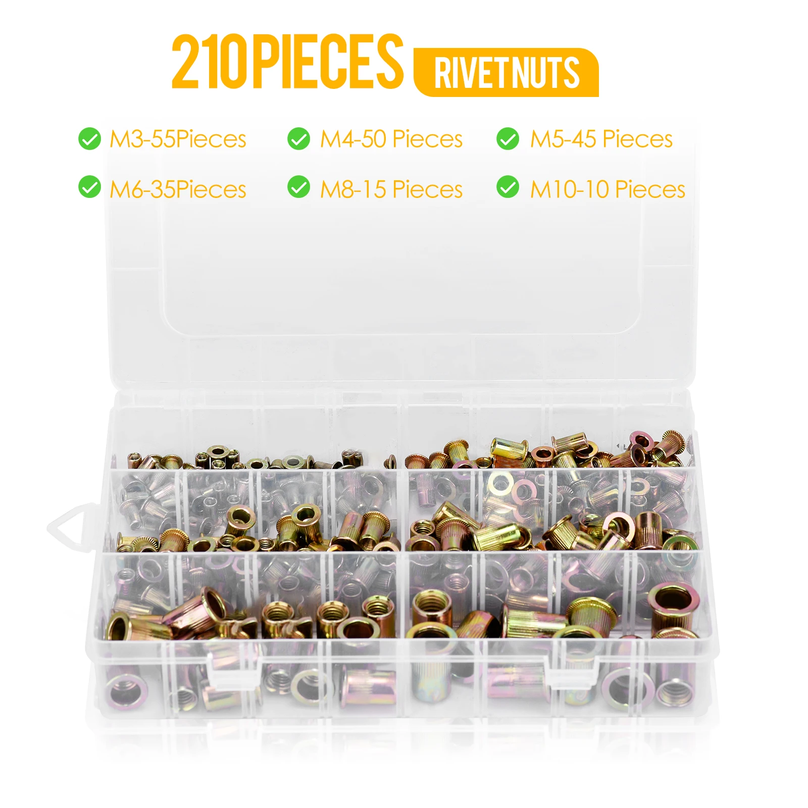 Полностью автоматический набор заклепочных пистолетов клепальные резьбовые