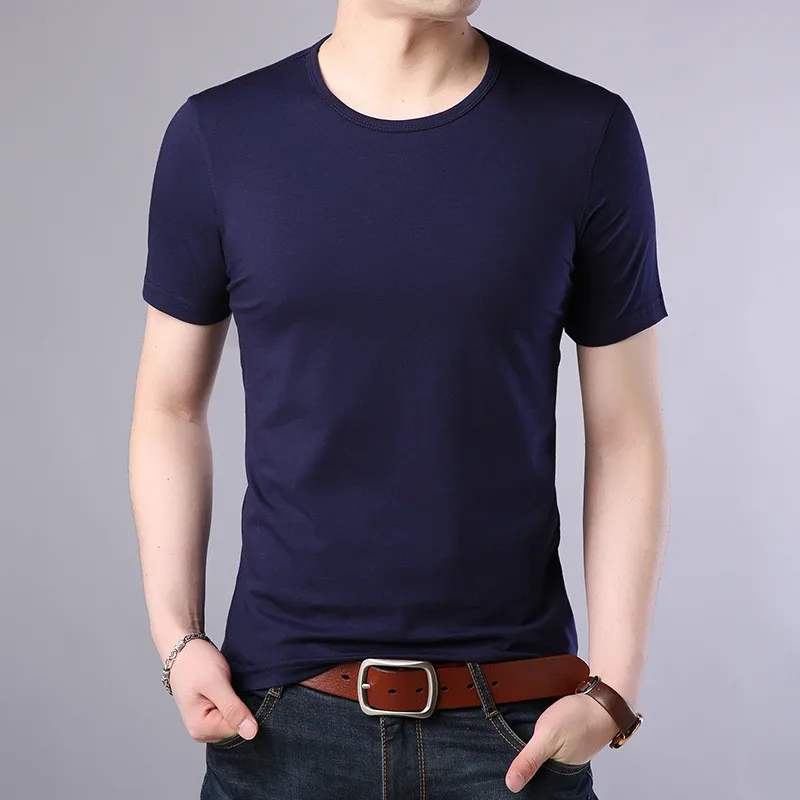 

Мужская полосатая футболка с коротким рукавом, 1 тренд, 2019