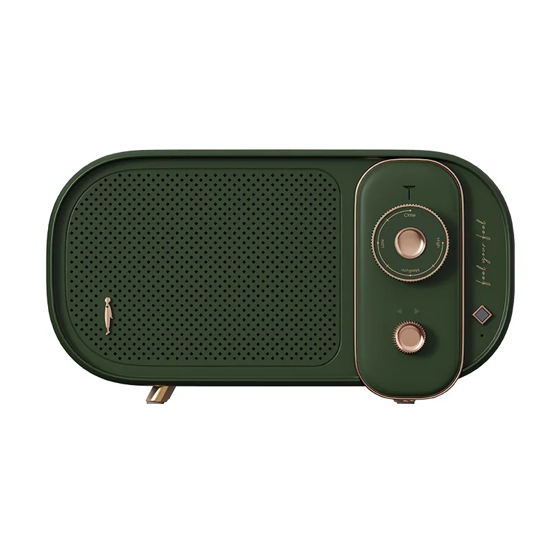 

New Green Retro Speaker Bluetooth Wireless Home Subwoofer 3d Surround Outdoor Portable Mini Small Long Life Speaker