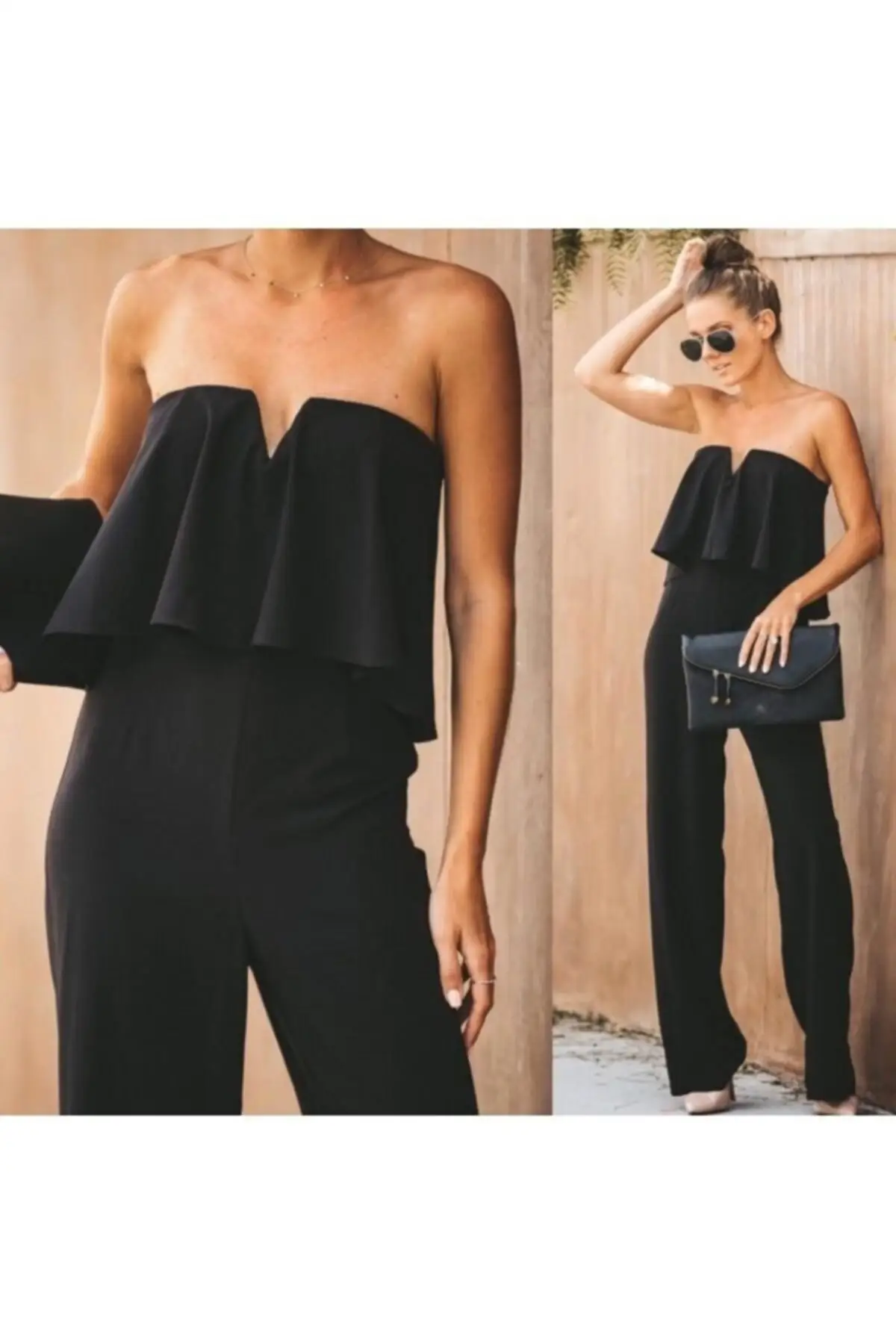 

Women's Overalls Black Jumpsuit Style Hot Casual Sleeveless Loose Baggy Trousers Jumpsuit Jumpsuit Pants Romper Jumpsuit Jumpsuit