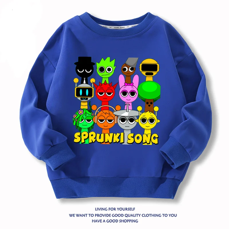 Толстовка с капюшоном Sprunki для детей