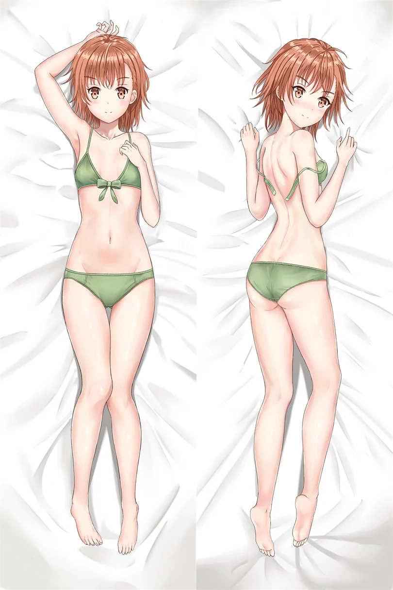 

Двусторонняя наволочка Dakimakura Anime misaka mikoto (тоару маютсу без индекса) с принтом в натуральную величину