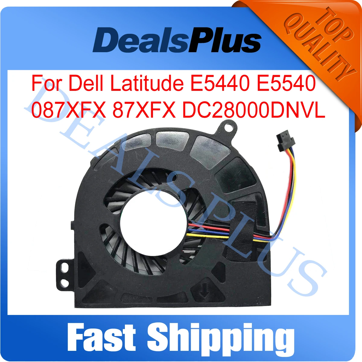 Новый сменный вентилятор охлаждения процессора ноутбука для Dell Latitude E5440 E5540 087XFX 87XFX DC28000DNVL
