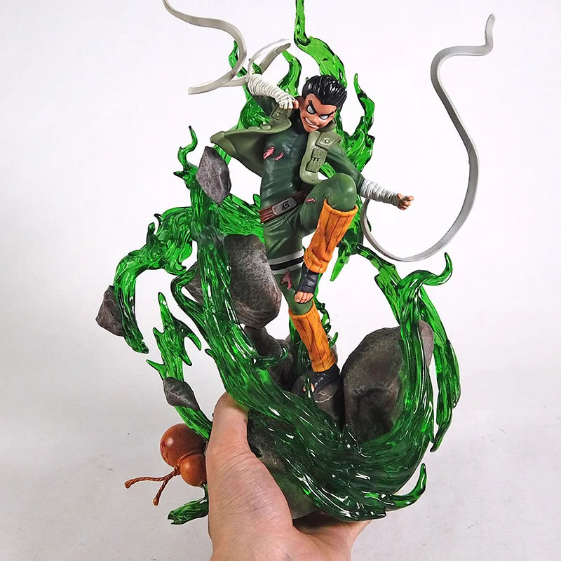 Рок Ли восемь ворот 1/7 окрашенная ПВХ фигурка Коллекционная модель игрушка -